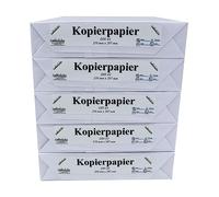 2500 Papel para fotocopiar, imprimir Hoja DIN A4, 80g/qm
