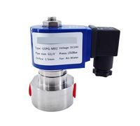 250bar 300bar 36MPa 2 way water high pressure solenoid valve 1/8" 1/4" 220V 24V Orifice 1mm N.C GSPG SS304 large flow valve(1/8",ORIFICE 1MM_AC220V)