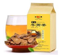 250g (0.551LB) Tè alle erbe cinese Bardana essiccata Tè tagliato alla radice d'oro Tè alla nuova fragranza Tè verde Tè ai fiori per la cura della salute Cibo verde sano di prima qualità