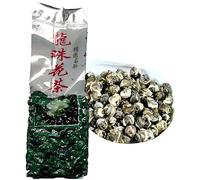 250g de té verde perlado de jazmín té chino orgánico Alimento verde sin aditivos lo que garantiza una pureza Procesado tradicionalmente a mano frito conserva su sabor natural y fresco