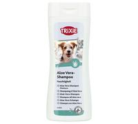 Trixie - Champú con Aloe Vera 250 ml para Perros, Higienizante y Suave, Calma la Piel Sensible y Aporta Hidratación Natural, Cuidado y Limpieza Eficaz