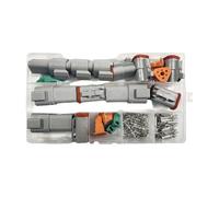 250pcs DT06-2/3/4/6S Auto Seal Plug con Needle Box(F set 1 boxes)