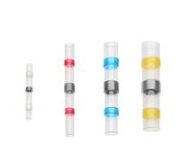 250Pcs Heat Shrink Butt Crimp Terminals Waterproof Solder Seal Electrical Connectors Wire Cable Splice Kit Automotive Marine