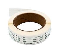 250pcs / roll auto-adhesivo etiqueta de Easy Clean refrigerador de almacenamiento de alimentos en el congelador durante Fecha Observación Sticker etiquetas