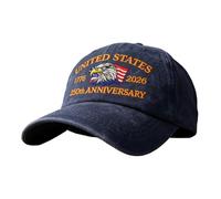 250th Anniversaries US Hat - Adjustable Retro Eagle Breathable Caps,250 Anniversaries US Caps,for Birthday Halloween Beach Outdoor Fishing Summer Camping Garden Yard Hiking Work Travel