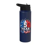 250th Anniversary 250 Year America Freedom Air Jets Stainless Steel Insulated Water Bottle