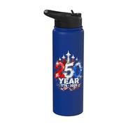 250th Anniversary 250 Year America Freedom Air Jets Stainless Steel Insulated Water Bottle