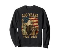 250th Anniversary 250 Year America Freedom Eagle Sudadera