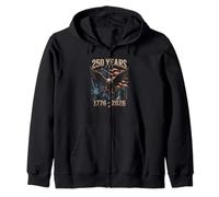 250th Anniversary 250 Year America Freedom Eagle Sudadera con Capucha