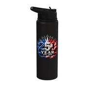 250th Anniversary 250 Years America Freedom Air Jets Stainless Steel Insulated Water Bottle