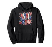 250th Anniversary Stars Stripes 250 Years American 4th July Sudadera con Capucha