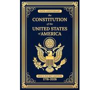 250th Anniversary - the Constitution of the United States of America: Men's Pocket Edition, 1776-2026 (NAVY BLUE) (Love & Legacy Constitution Series)