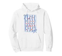250th Anniversary USA 250 Years of Freedom Coquette 4th July Sudadera con Capucha