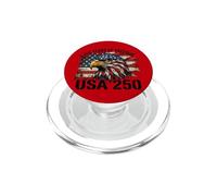 250th Anniversary USA Eagle Patriotic 4th of July PopSockets PopGrip para MagSafe