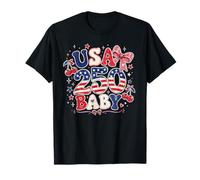 250th Anniversary USA Red White 250 Years American 4th July Camiseta
