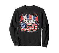 250th Anniversary USA Red White 250 Years American 4th July Sudadera