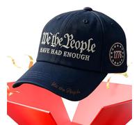 250th Hat - We The People Hat | 250 Years Commemorative Patriotic Baseball Cap For Adults Women Men Outdoor Camping Fishing Hiking Golfing | Embroidered Hats For Cycling Sport Events Celebrations