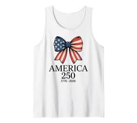 250th Years American USA Shirt Patriotic Freedom 4th of July Camiseta sin Mangas