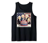 250th Years Founding Fathers 1776-2026 4th of July Party Camiseta sin Mangas