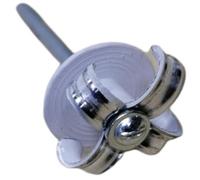 250x Remaches de Flor Ala Ancha Blancos 4,8 x 18 mm - Remaches de Aluminio y Acero SIO - Cabeza Grande Decorativa - Alta Resistencia y Fijación Segura