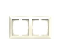 2512-92-507 Marco embellecedor 2 elementos blanco 4011395091562