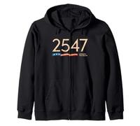 2547 Acusar a The Felon Vintage Sudadera con Capucha