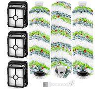 2554 2554A 2590 2593 2596 Replacement Parts for Bissell CrossWave Max and HydroSteam 35151 3515 35152 3513 3518, 3 Pack CrossWave Pet Brush Rolls 2788 and 3 Pack Filters 1866, 1618641 1608684 LUXRILIX