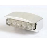 256-036 Shin Oye Mini-Led-Nummernschildbeleuchtung Con Carcasa Aluminio, Plata,