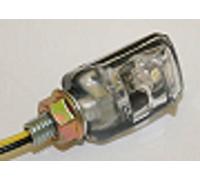 256-041 Shin Oye Iluminación LED De Matrícula Picco ,Negro, Par, Certificado E