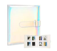 256 Bolsillos Mini Álbum de Fotos para Fotos Polaroid,Adecuado para Fujifilm Instax Mini 12 11 9 8 7S 50S 40 26 25 EVO LiPlay Instant Camera/Mini Link SP-1 Printer (Plata mágica)