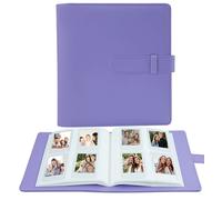 256 bolsillos para Fujifilm Instax Mini LiPlay 11 90 70 12 9 8+ 8 7S cámara/Mini Link SP-1 impresora, Polaroid SnapTouch PIC-300 Z2300 Mint Zip Instant Camera Printer (Lila)