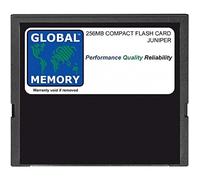 256MB Tarjeta DE Compact Flash Memoria para Juniper J2300 / J4300 / J6300 Series ROUTERS (JX-CF-256M-S)