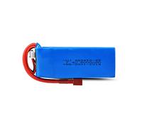 25C 144001 Reemplazo de batería de polímero de Litio para WLtoys 1/14 RC Car Upgrade Parts with T Plug(7.4V 3000mAh)