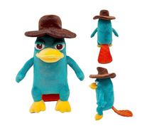 25cm Cartoon Perry The Platypus Plush Toy Soft Duck Stuffed Cute Figure Animals Toy Christmas Birthday Gift for Children