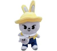 25cm Kpop Stray Kids Skzoo Peluche de dibujos animados Nueva Ropa Estilo SKZ Dibujo para los aficionados (Leebit)