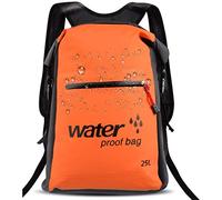 25L Wasserfeste Trockensack al aire libre estanco natación alforja mochila cubo seco saco almacenamiento bolsillo Rafting Sport Kajak Canoa Viaje impermeable bolsillo, color naranja, tamaño