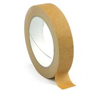 25mm, 38mm 50mm x 50m ECO marrn cinta de papel adhesiva kraft enmarcar