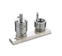 25MM-75MM fabricante de botones insignia troquelado molde redondo intercambiable máquina insignias Accesorios ，Kit de manualidades(25mm mold)