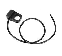 25mm Motocicletas Manillar Faros Interruptor Luz del punto con impermeable y acero inoxidable Piezas de modificación de motocicletas