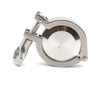 25mm three-clamp set ferrule 50.5mm SS304 stainless steel stamping Weld Ferrule+End Cap+Tri Clamp+Silicon Gasket