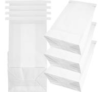 25pcs Bolsas Papel Blancas Sin Asas Bolsa De Papel Sellable Con Revestimiento Bolsita Regalo Blanca Boda Comunion