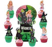 25pcs Decoración de Pastel, Decoración de Pastel de Cumpleaños, Decoración de Pastel, Decoración Feliz Cumpleaños, Decoración Cumpleaños Infantil, Decoración Fiesta Cumpleaños para Niños y Niñas