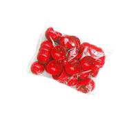 25pcs Lottery Balls Plastic Hollow Ball Table Activity Balls Pong Balls for Game Party Decoration 40mm Diameter Red 2025