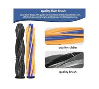 25PCS para X60 Max Ultra / X60 Ultra Aspiradora Reemplazo de Cepillo Lateral Principal Filtro Paño de Mopa Bolsa de Polvo Piezas