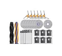 25PCS para X60 Max Ultra / X60 Ultra Aspiradora Reemplazo de Cepillo Lateral Principal Filtro Paño de Mopa Bolsa de Polvo Piezas