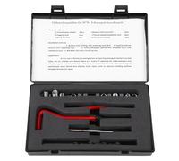 25Pcs Stainless Steel Thread Repair Kit, M7x1 Metric Threaded Insert Set with Twisted Drill Tap Wrench and Insertion Tool for Aluminum Alloy Auto Parts and High Voltage Equipment