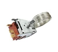 25T65 Termostato de Control de Frío Compatible con Danfoss | Ref. 077B0021, 077B0025; Componente de control de temperatura para frigorífico o congelador