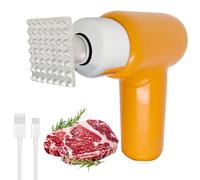 25w Máquina Eléctrica para Ablandar Carne, Máquina Portátil para Ablandar Carne, Cabezal De Martillo Desmontable, 6 Niveles Ajustables, Diseño Impermeable, para Carne De Res, Pollo, Bistec Y Cerdo