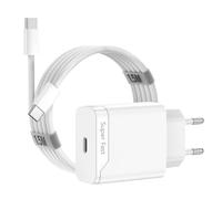 25W USB C Rápida Cargador Compatible con Samsung Galaxy A17 4G A07 4G A56 A36 A54 A26 5g A53 A34 A16 F16 S25 FE S25 S25+ S24 Ultra S25 Edge A14 A13 A71 A52 A51 Super Fast Charger Tipo-C