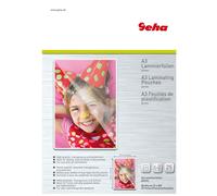 25x Geha Laminar din A3 Fuerza 2x 80 Micron Folio Laminación Bolsas Laminadas